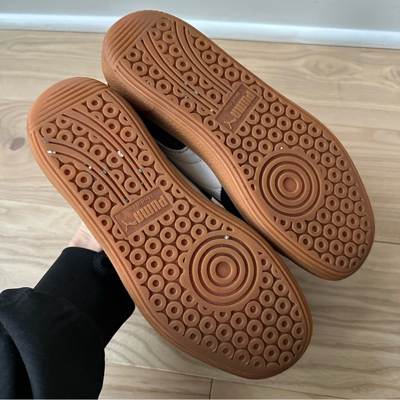 Puma Palermo Leather Sneakers | Black | 8.5 - Picture 8 of 9